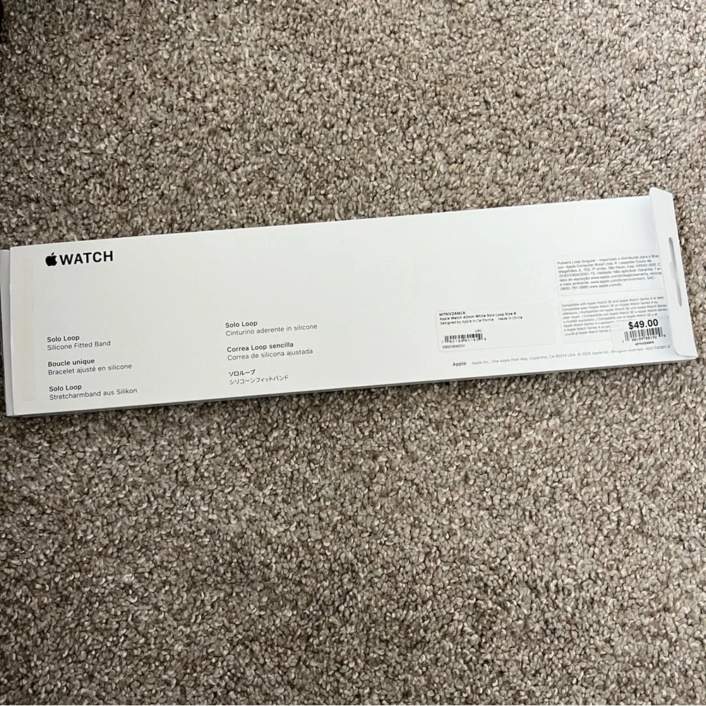 Apple White Smartwatch Band